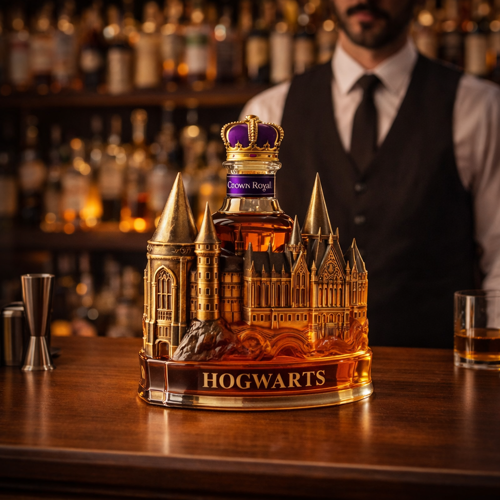 Whiskey Bottle – Magic Castle Edition