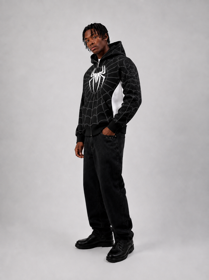 "Black" Spidey zip up hoodie