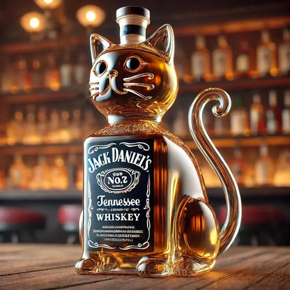 Whisky Bottle - Cat Edition