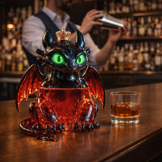 Whiskey Bottle - Dragon Edition