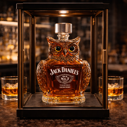 Whisky Bottle - Owl Edition